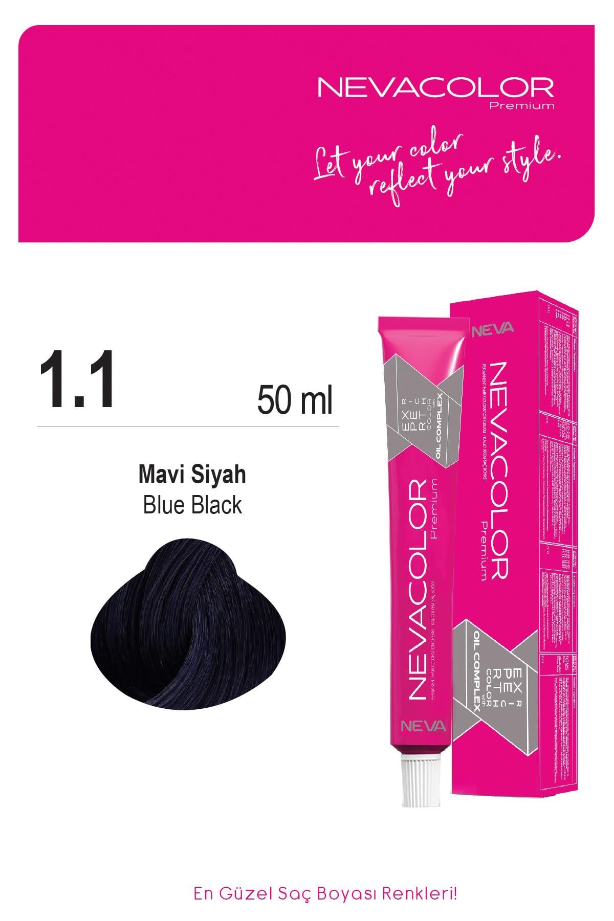 Neva Color 1.1 Mavi Siyah