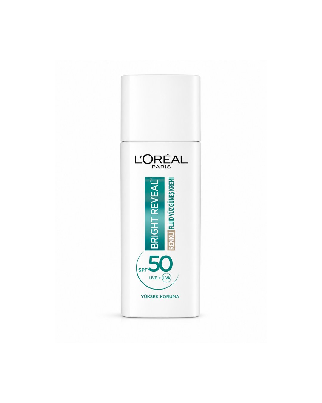 Loreal Paris Bright Reveal Renkli Fluid Güneş Kremi SPF50+ Light 50 ml