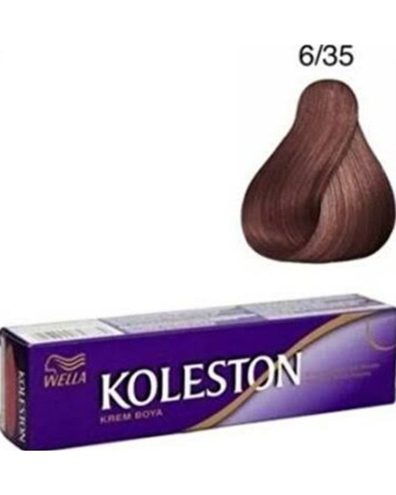 Wella Koleston Single Tüp Boya 6/35 Elegan Kahve