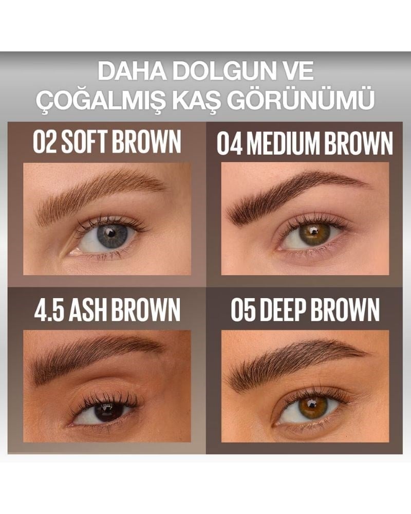 Maybelline New York Brow Insert Çift Uçlu Kaş Kalemi 02
