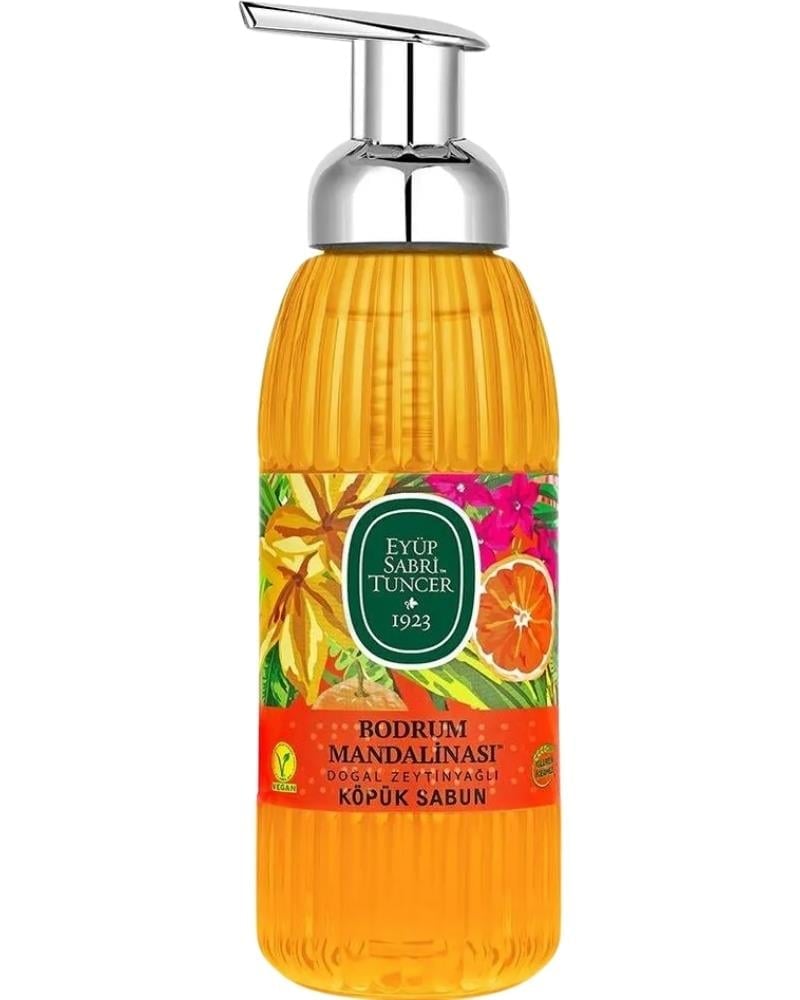 Eyüp Sabri Tuncer Bodrum Mandalinası Doğal Zeytinyağlı Köpük Sabun 500 ml