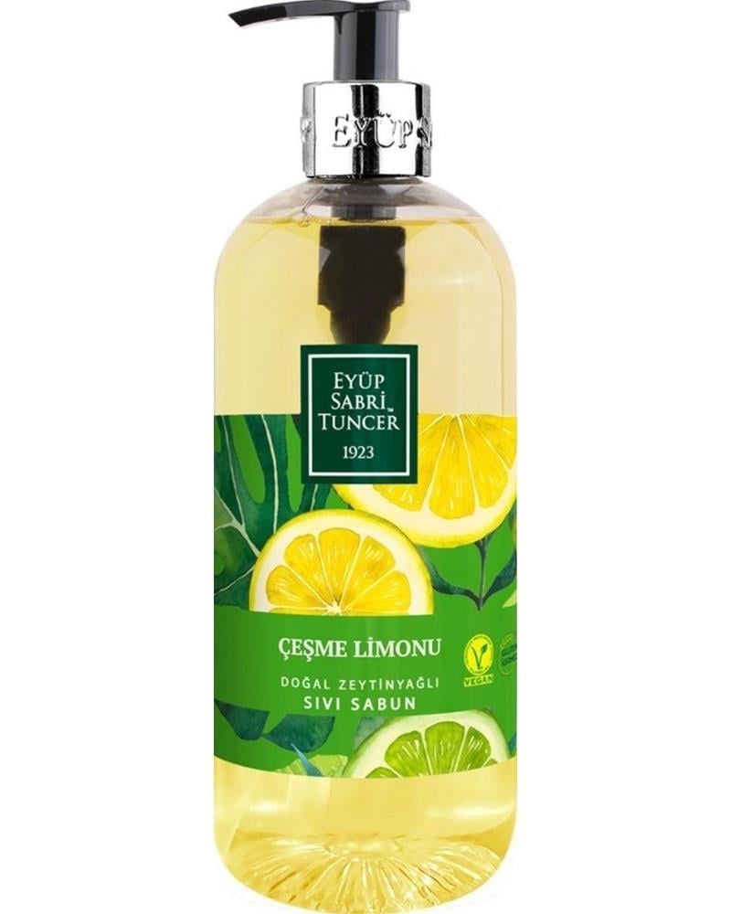 Eyüp Sabri Tuncer Çeşme Limonu Doğal Zeytinyağlı Sıvı Sabun 500 ml