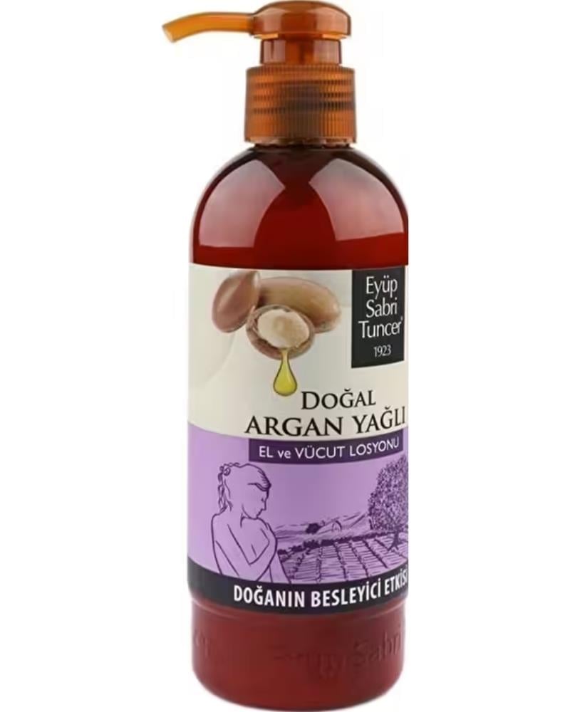 Eyüp Sabri Tuncer Doğal Argan Yağlı El Ve Vücut Losyonu 250 ml
