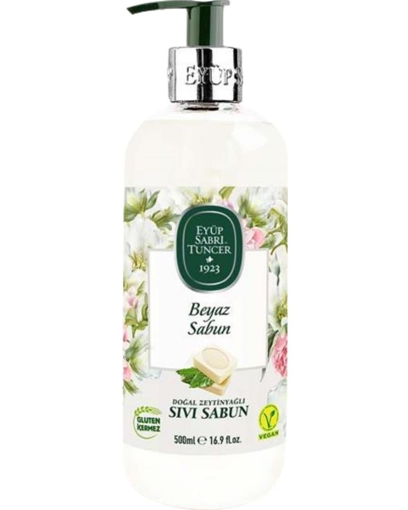 Eyüp Sabri Tuncer Doğal Zeytinyağlı Beyaz Sabun Sıvı Sabun 500 ml
