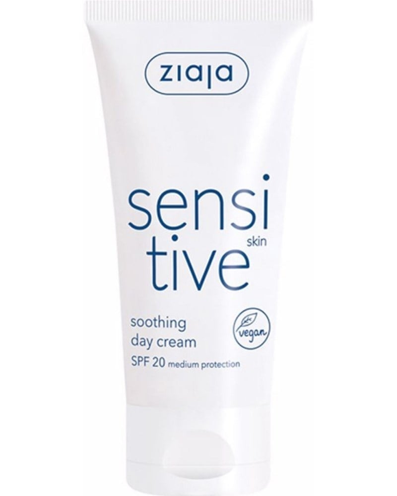 Zıaja Hassas Cilt Yatıştırıcı Gündüz Kremi SPF 20 50 ml