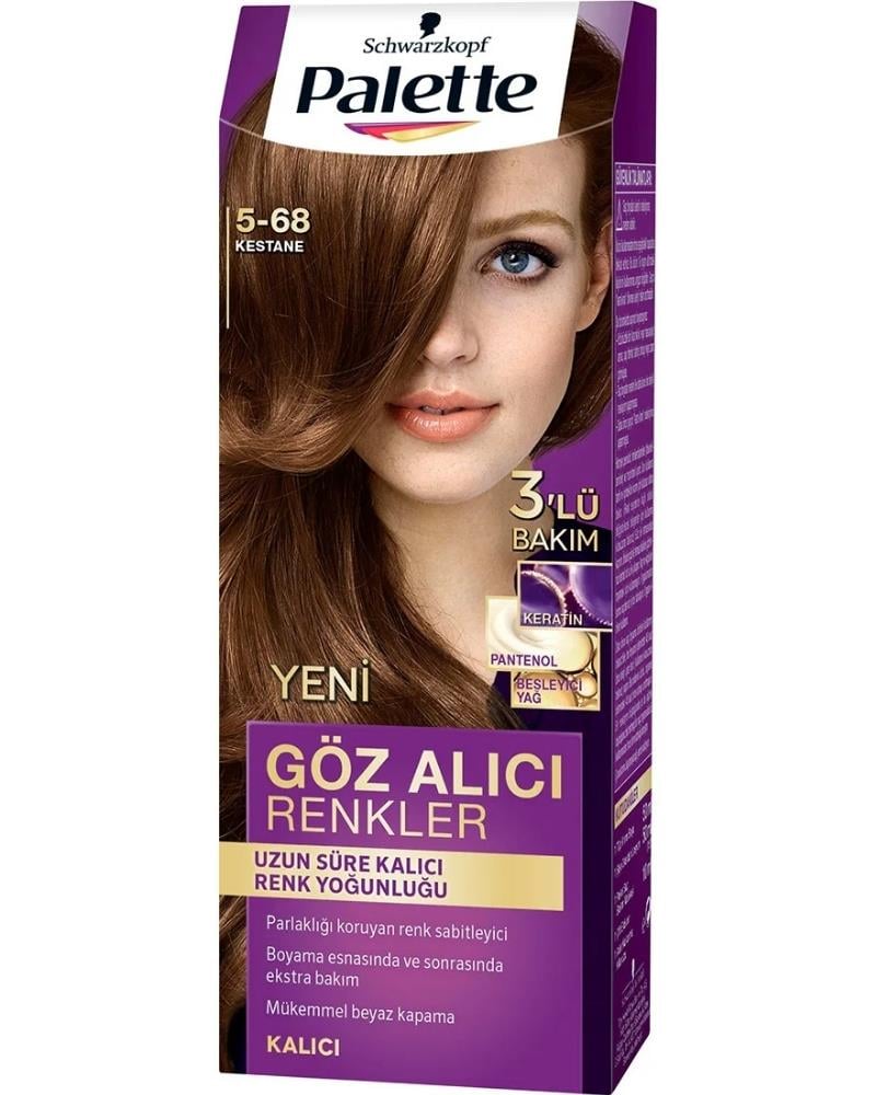 Palette Göz Alıcı Renkler 5-68 Kestane Saç Boyası