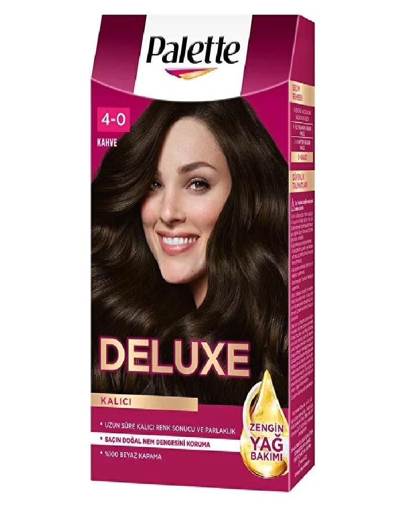Palette Deluxe Saç Boyası Kahve No: 4-0