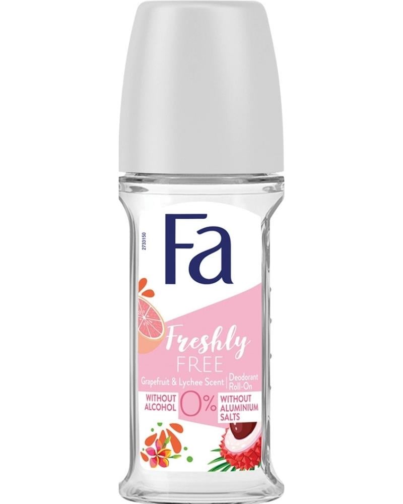 Fa Women Freshly Free Greyfurt & Liçe Anti-perspirant Roll-on 50 Ml