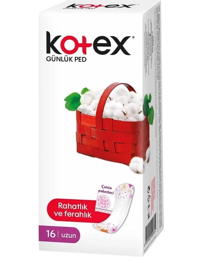 Kotex Günlük Ped Uzun 16'lı