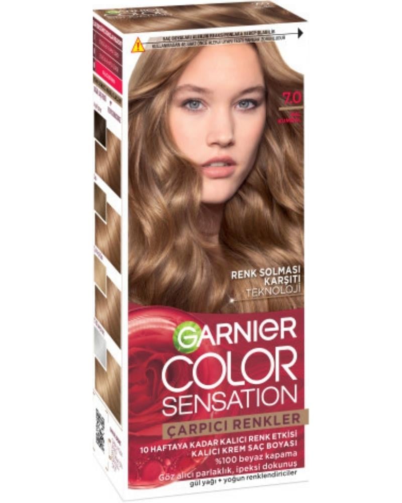Garnier Çarpıcı Renkler 7.0 Bal Kumral Saç Boyası