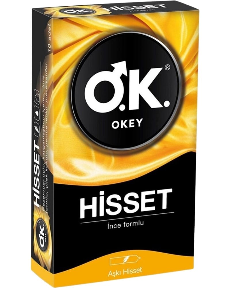Okey Hisset Prezervatif 10'lu