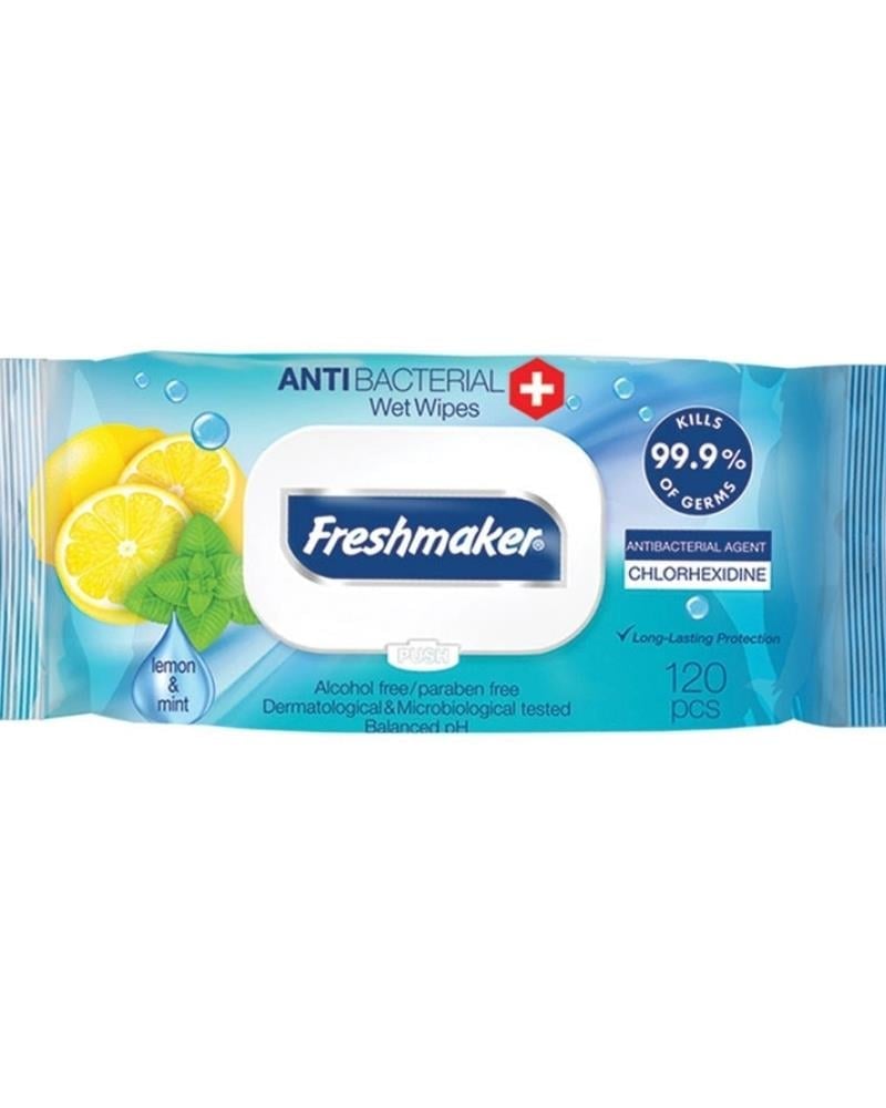 Freshmaker Antibakteriyel Islak Mendil 120 Adet