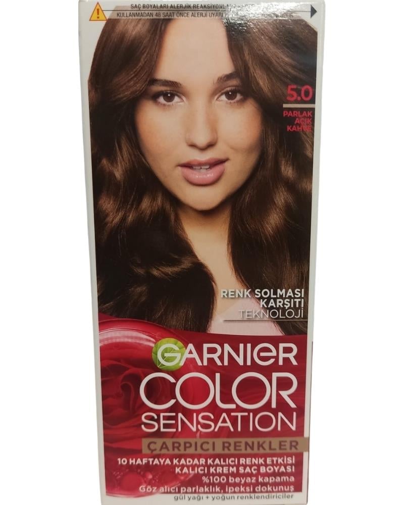 Garnier Açık Kahve Çarpıcı Renkler Parlak Saç Boyası