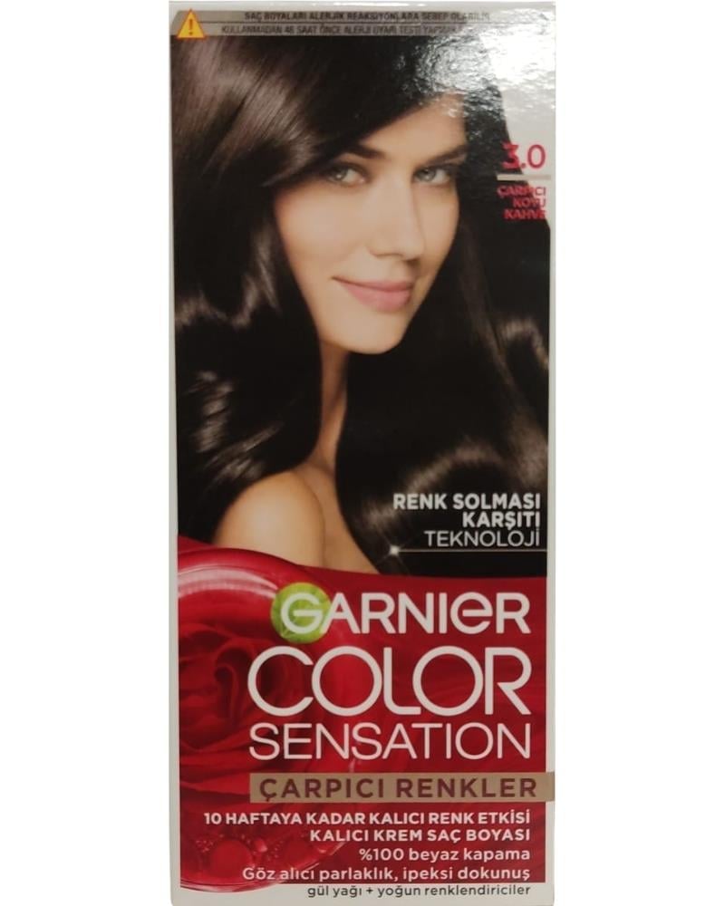 Garnier Çarpıcı Kahve Renkler (3.0) Saç Boyası