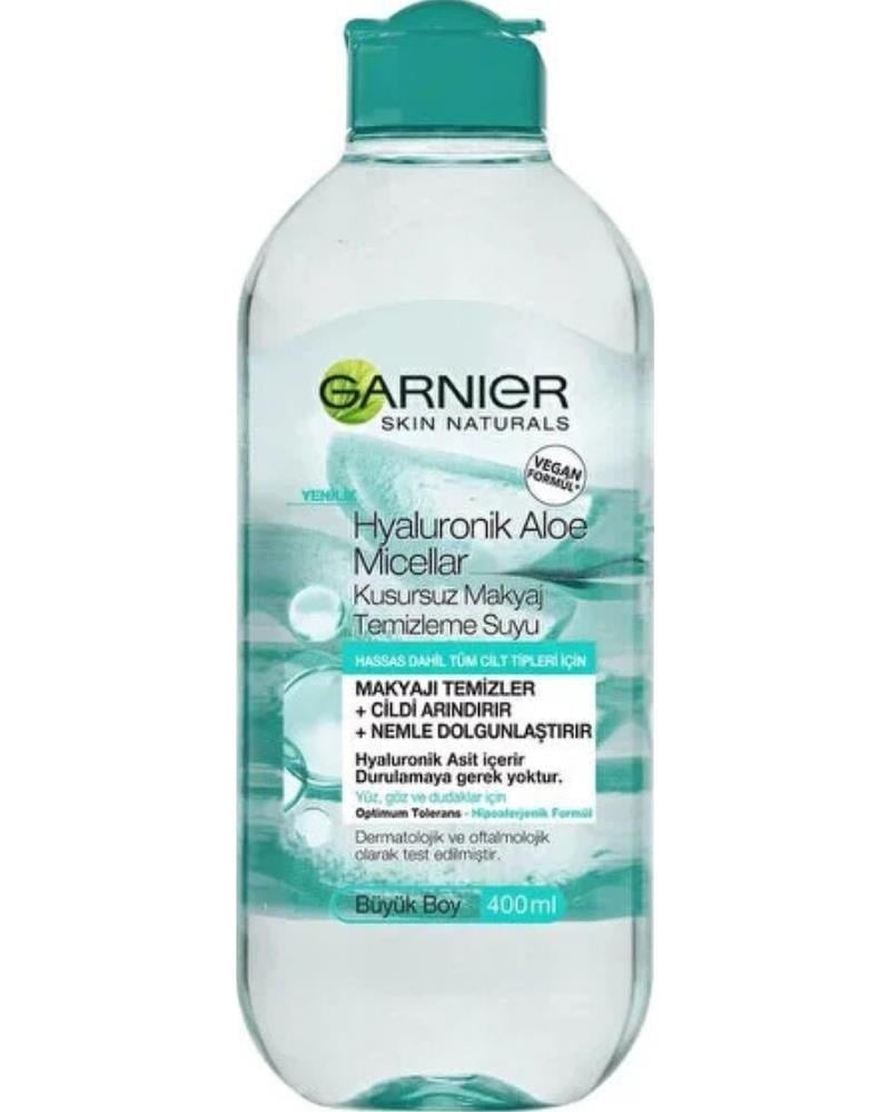 Garnier Hyaluronik Aloe Micellar Kusursuz Makyaj Temizleme Suyu 400ml
