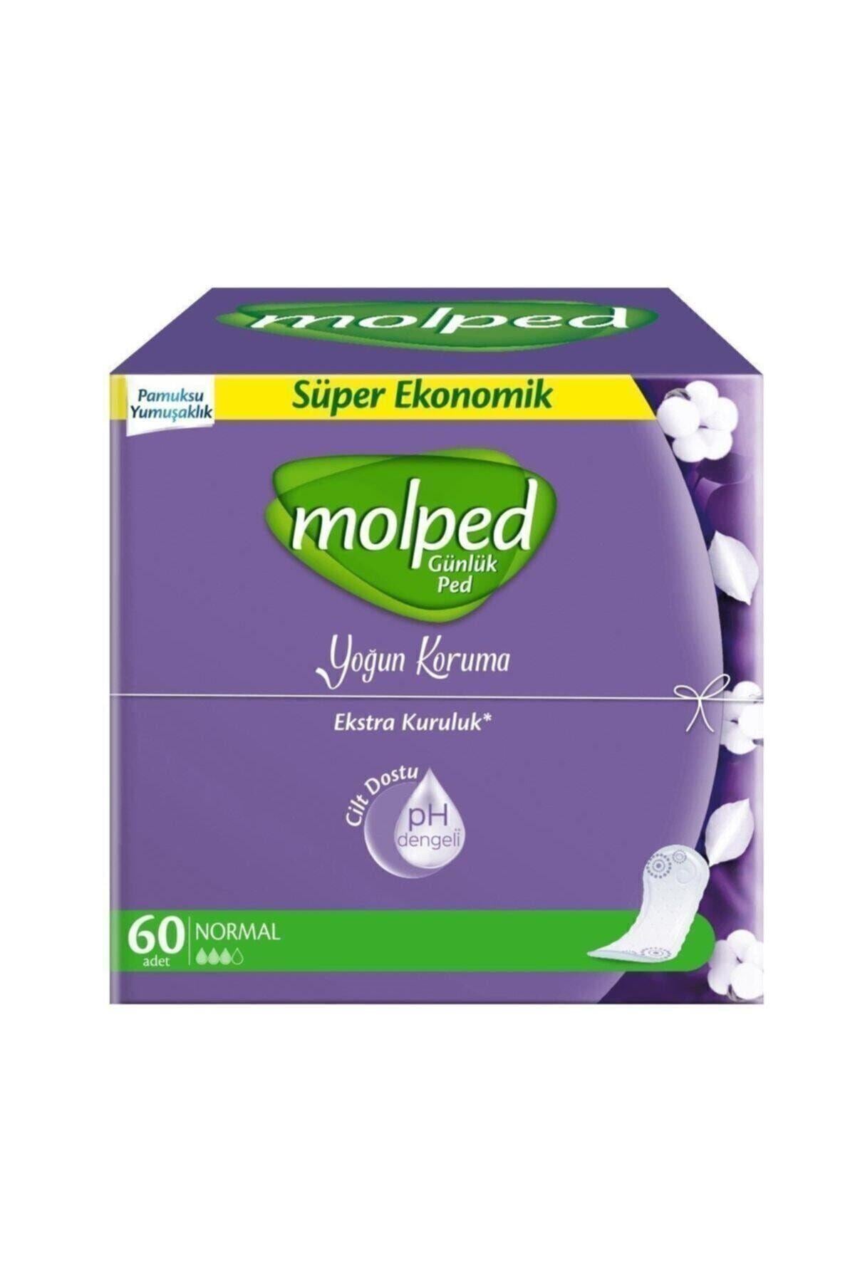 Molped Günlük Ped Süper Ekonomik Yoğun Koruma 60 Lı