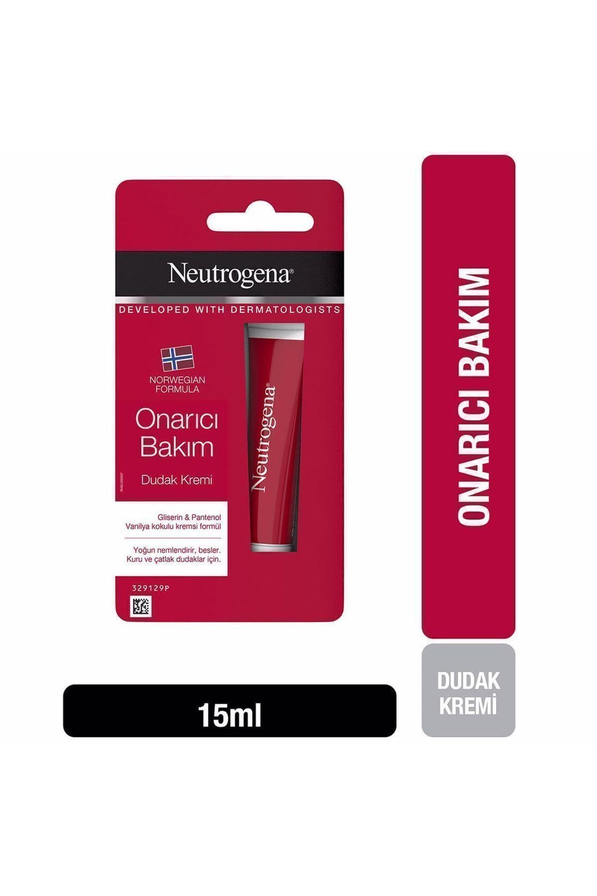 Neutrogena Onarıcı Bakım Dudak Kremi 15 ml