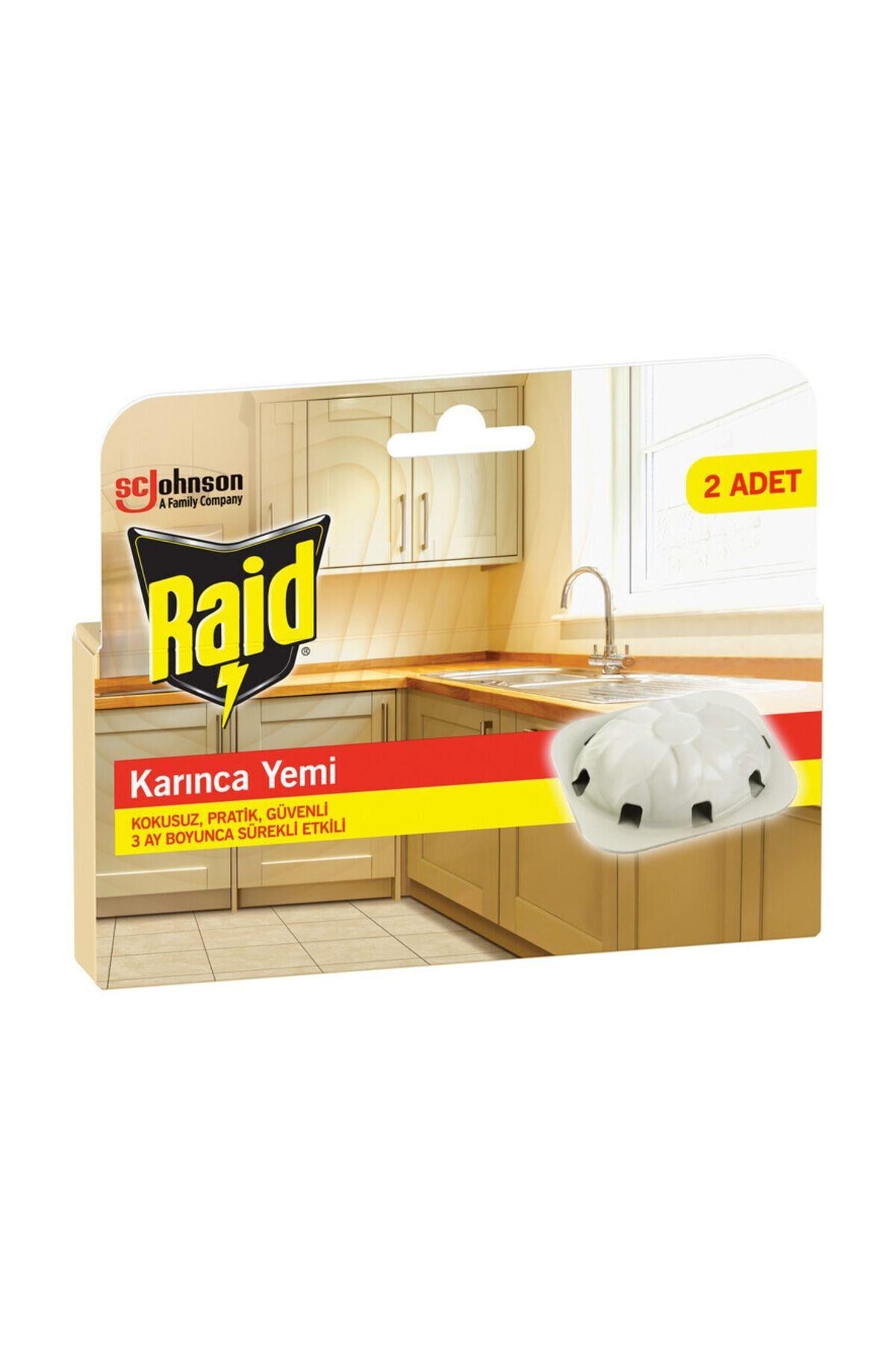 Raid Karınca Yemi 2'li, Her Tablet Ile 3 Ay Koruma