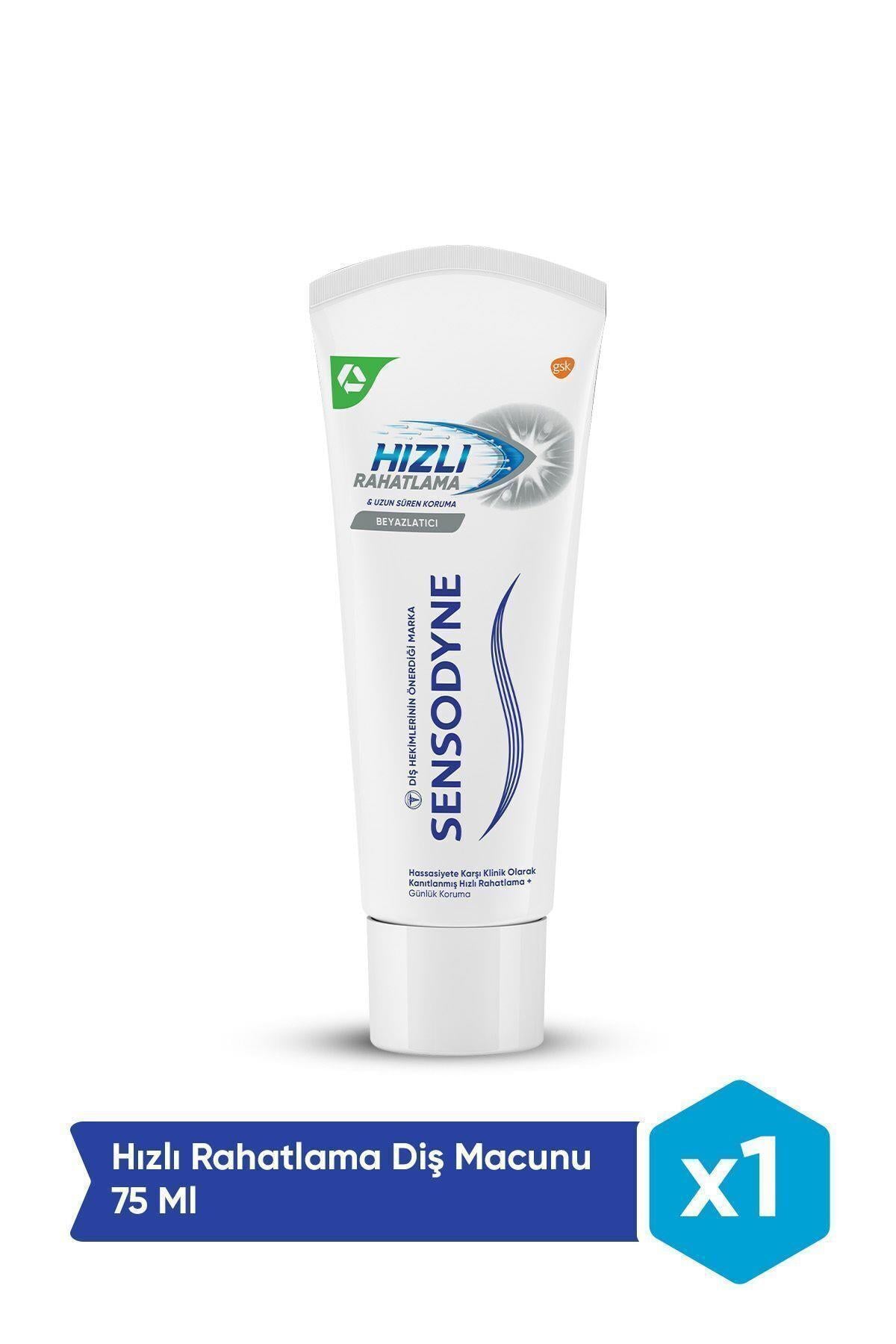 Sensodyne Hızlı Rahatlama Beyazlatıcı Diş Macunu 75ml
