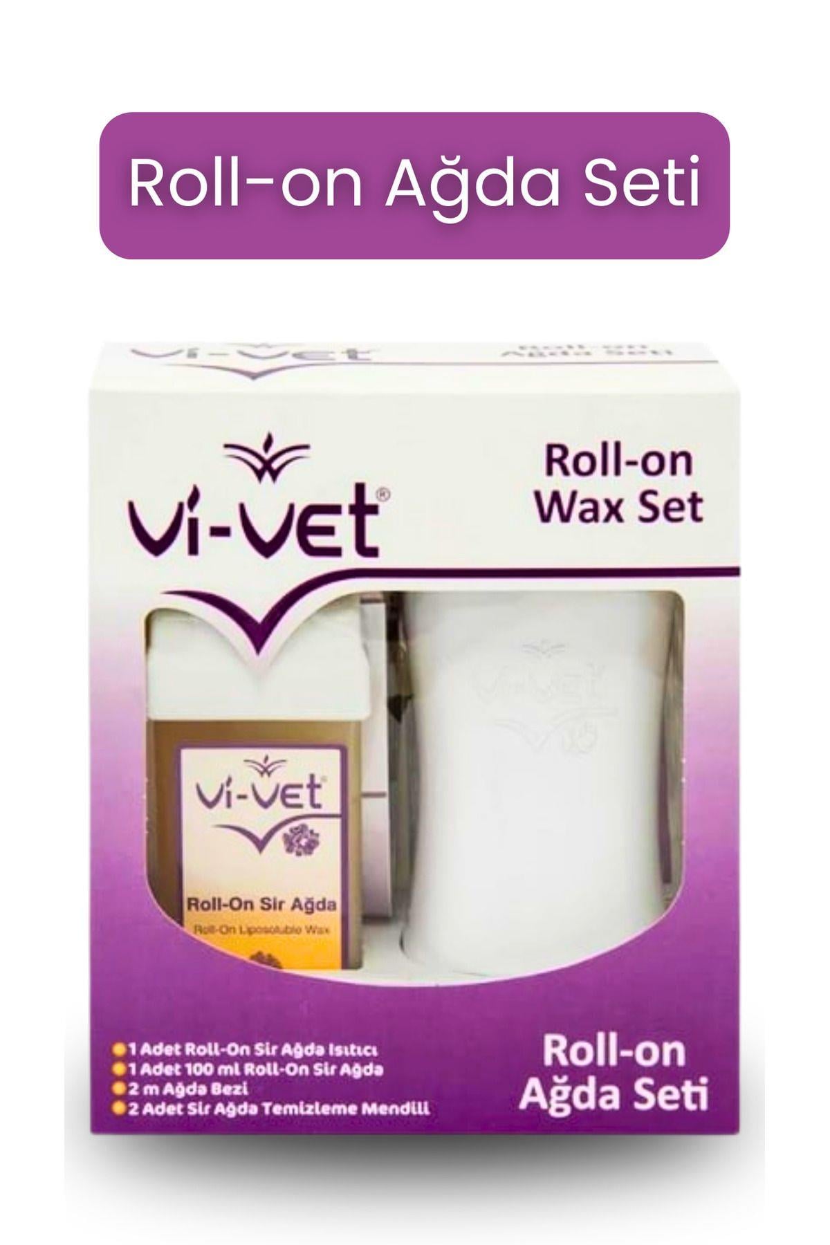 Vi-vet Roll-on Ağda Seti