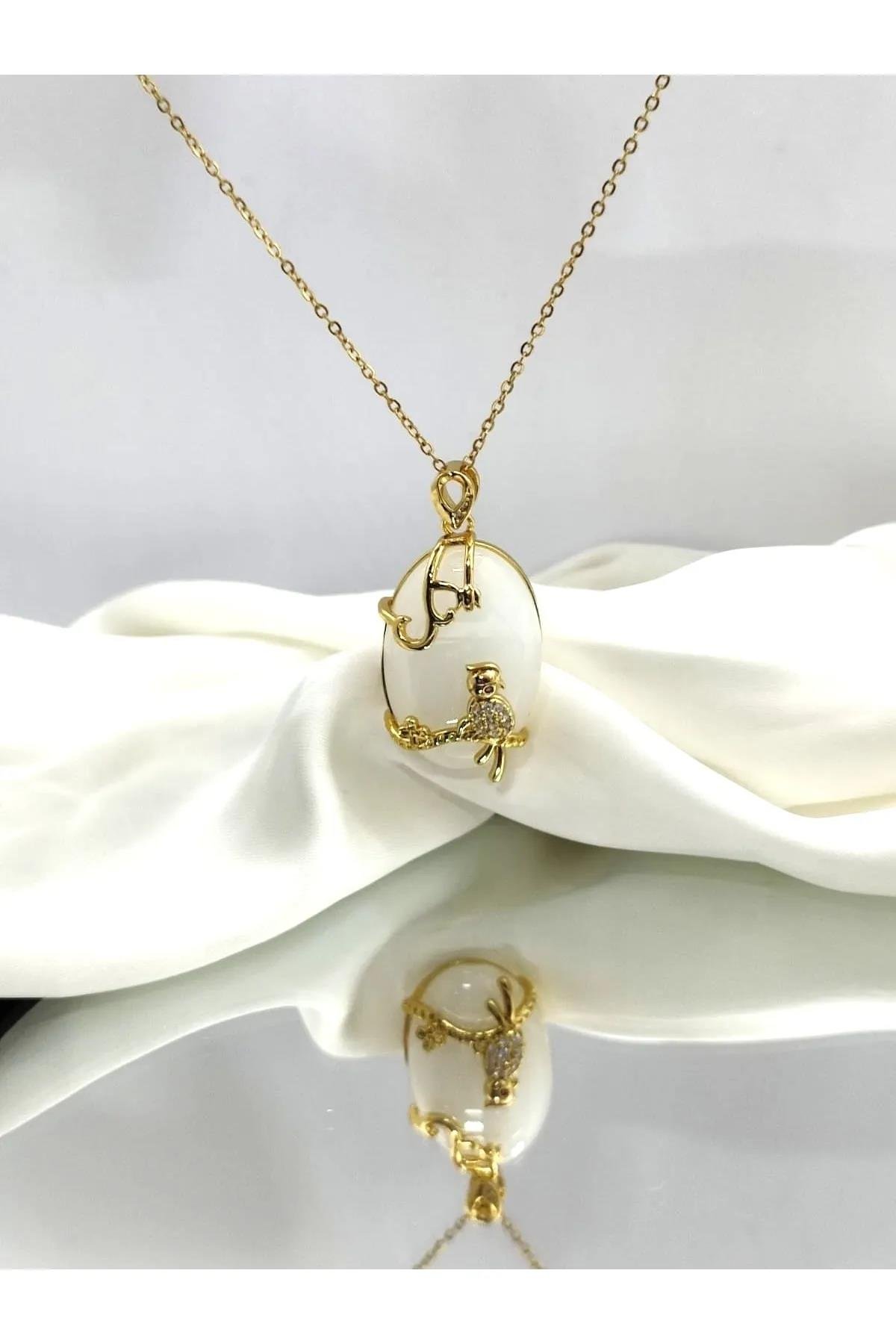 Kuş Detaylı Kolye 316L