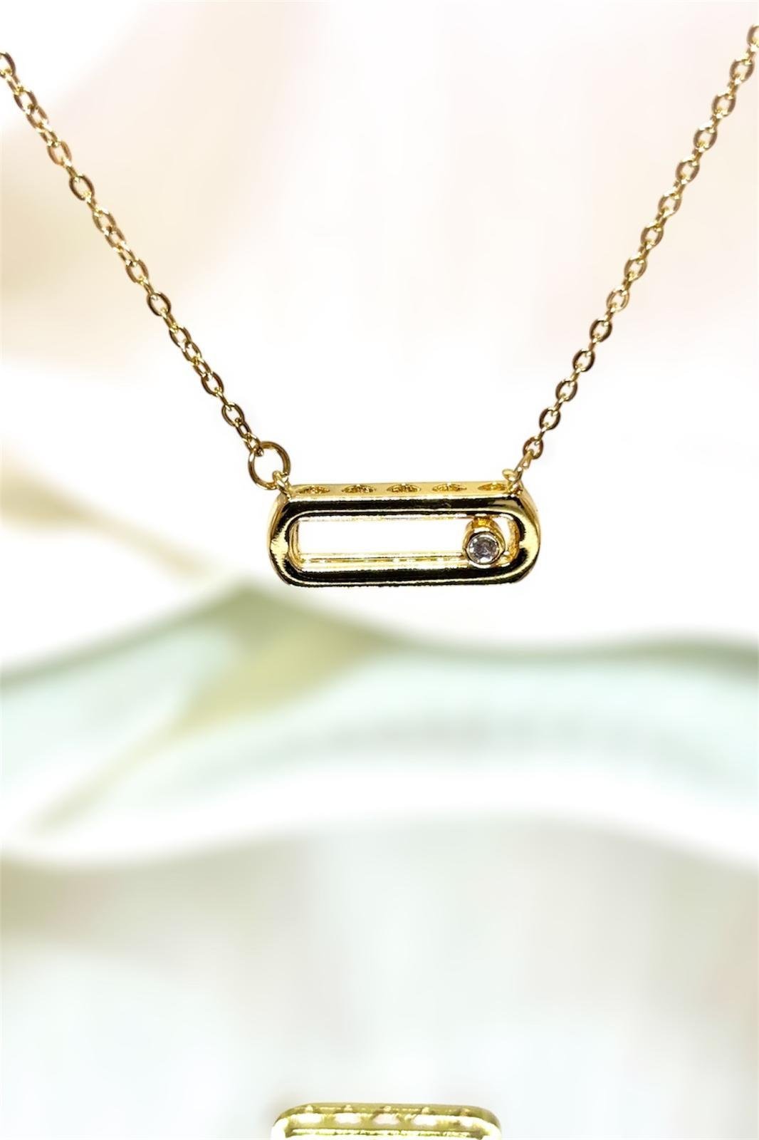 Messica Model Çelik Kolye