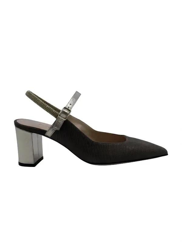 POLETTO  HAKİKİ DERİ ALTIN Ayakkabı Stiletto 9841 88