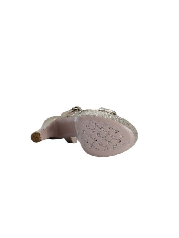 POLETTO  HAKİKİ DERİ ALTIN Sandalet Topuklu 380 67