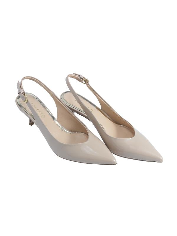 POLETTO  HAKİKİ DERİ BEJ-ALTIN Ayakkabı Stiletto 9841 48 V1