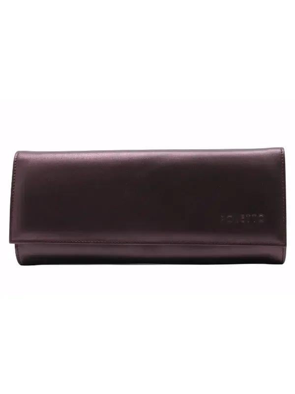 POLETTO  HAKİKİ DERİ BORDO Çanta Portföy CNT 559