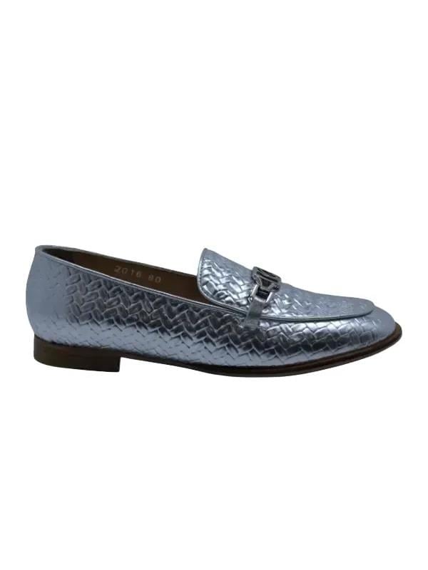 POLETTO  HAKİKİ DERİ GUMUS Loafer Düz 04 2016 80
