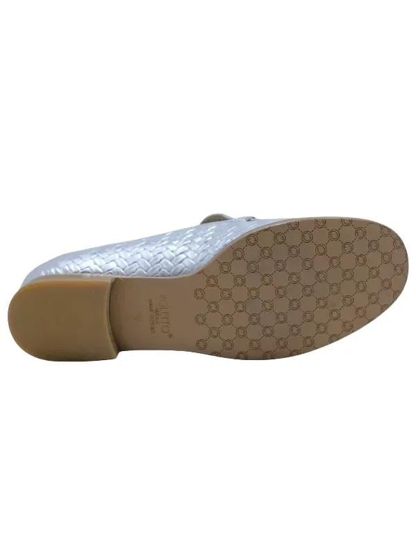 POLETTO  HAKİKİ DERİ GUMUS Loafer Düz 04 2016 80