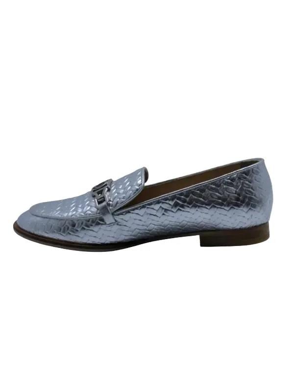 POLETTO  HAKİKİ DERİ GUMUS Loafer Düz 04 2016 80