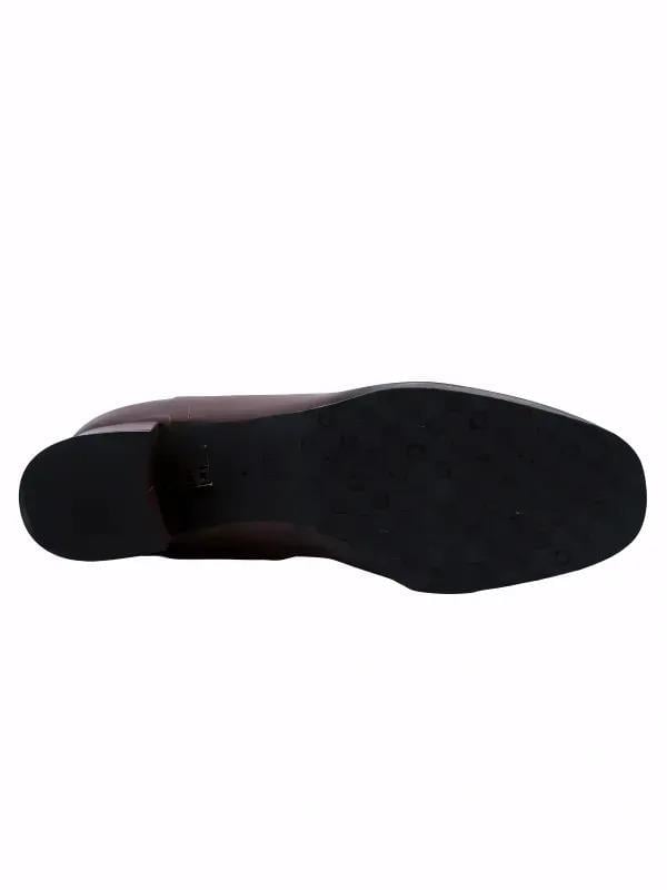 POLETTO  HAKİKİ DERİ KAHVE Bot Topuklu 9916 01