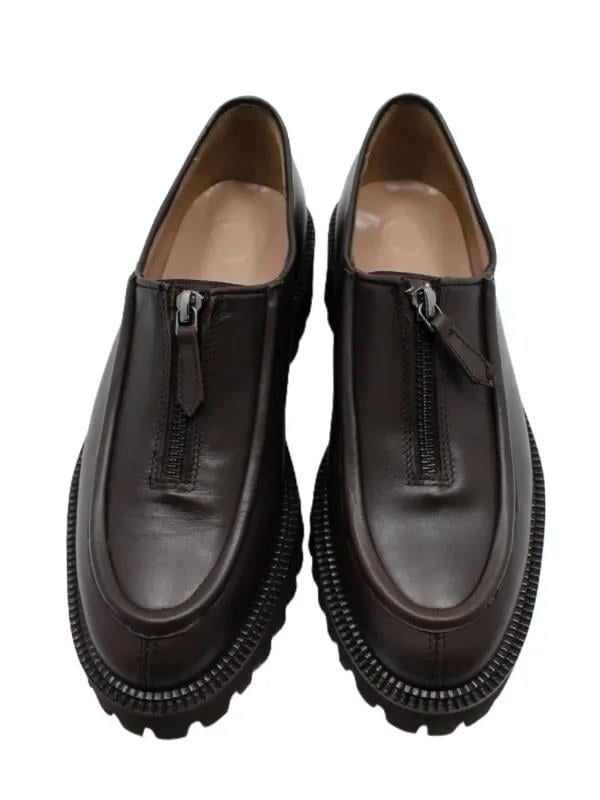 POLETTO  HAKİKİ DERİ KAHVE Loafer Düz 780 14