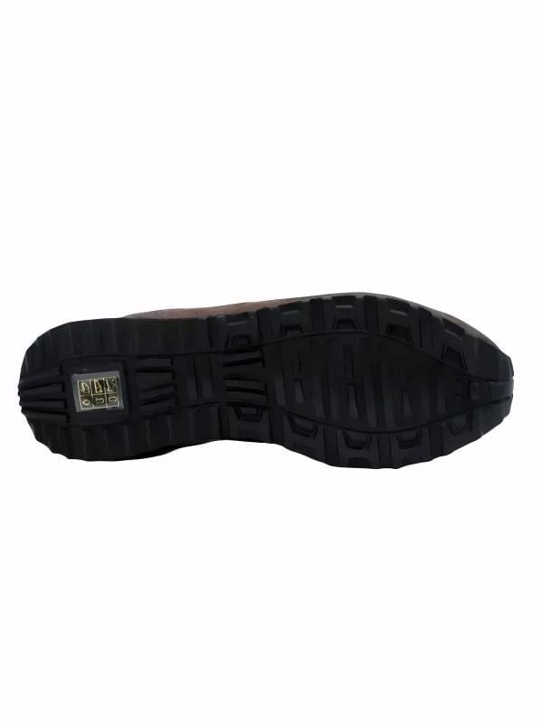 POLETTO  HAKİKİ DERİ KAHVE-TABA-BAKIR Sneaker Düz 4257 04 V8