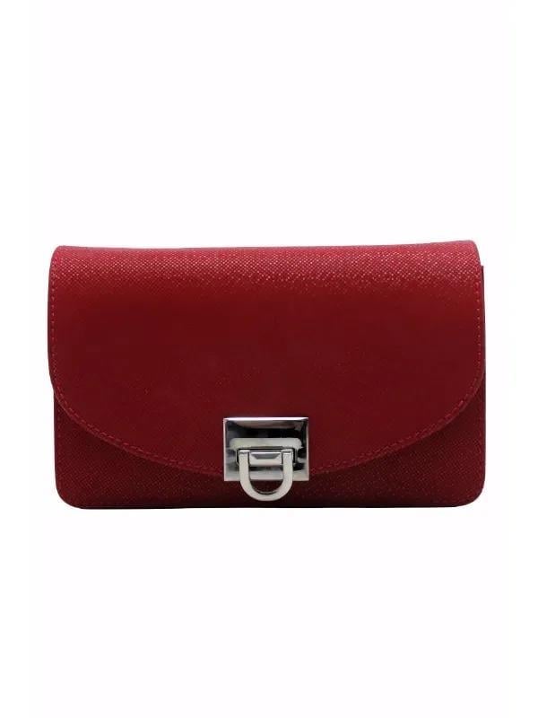 POLETTO  HAKİKİ DERİ KIRMIZI Çanta Omuz askılı CNT 755