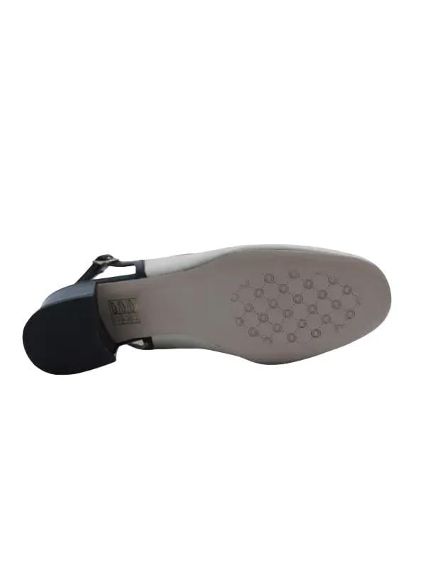 POLETTO  HAKİKİ DERİ KREM-SIYAH-ALTIN Ayakkabı Günlük 916 128