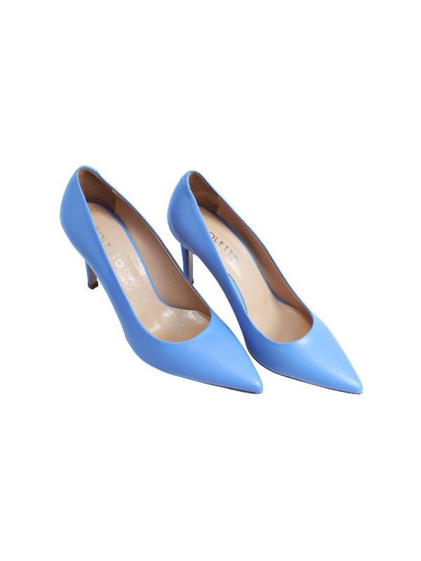 POLETTO  HAKİKİ DERİ LILA Ayakkabı Stiletto 4924 02