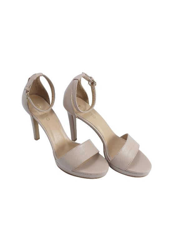 POLETTO  HAKİKİ DERİ NOHUT Sandalet Topuklu 319 213