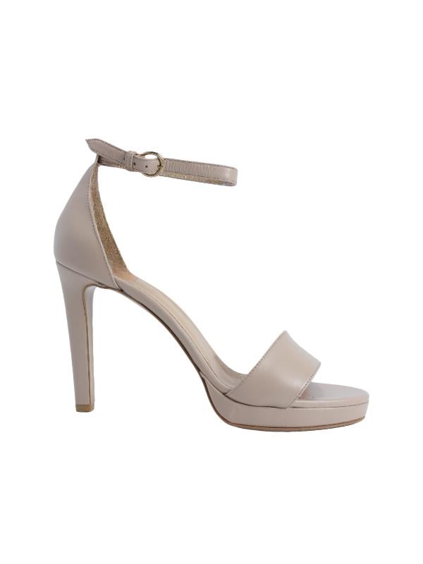 POLETTO  HAKİKİ DERİ NOHUT Sandalet Topuklu 319 213