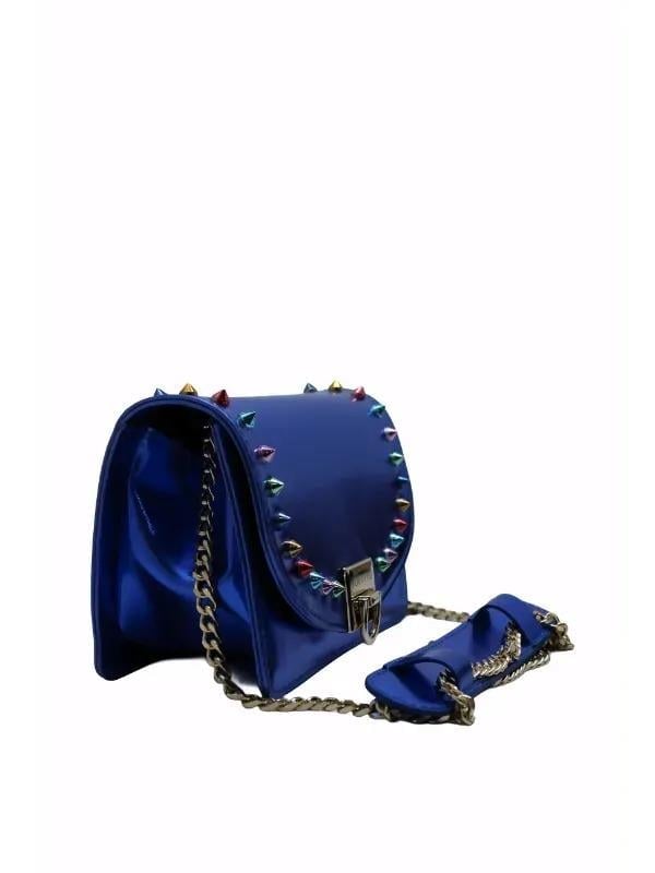 POLETTO  HAKİKİ DERİ SAX MAVI Çanta Omuz askılı CNT 755 V5