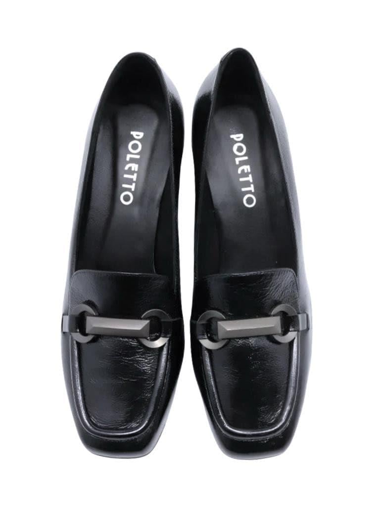 POLETTO  HAKİKİ DERİ SIYAH Ayakkabı Günlük 230 35 V1