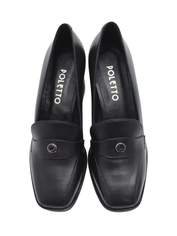 POLETTO  HAKİKİ DERİ SIYAH Ayakkabı Günlük 230 22