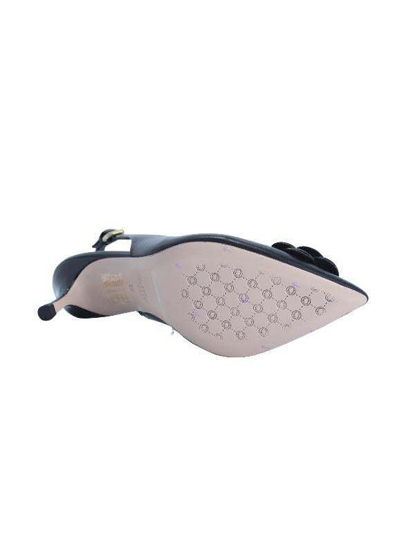 POLETTO  HAKİKİ DERİ SIYAH Ayakkabı Stiletto 9841 92 V1