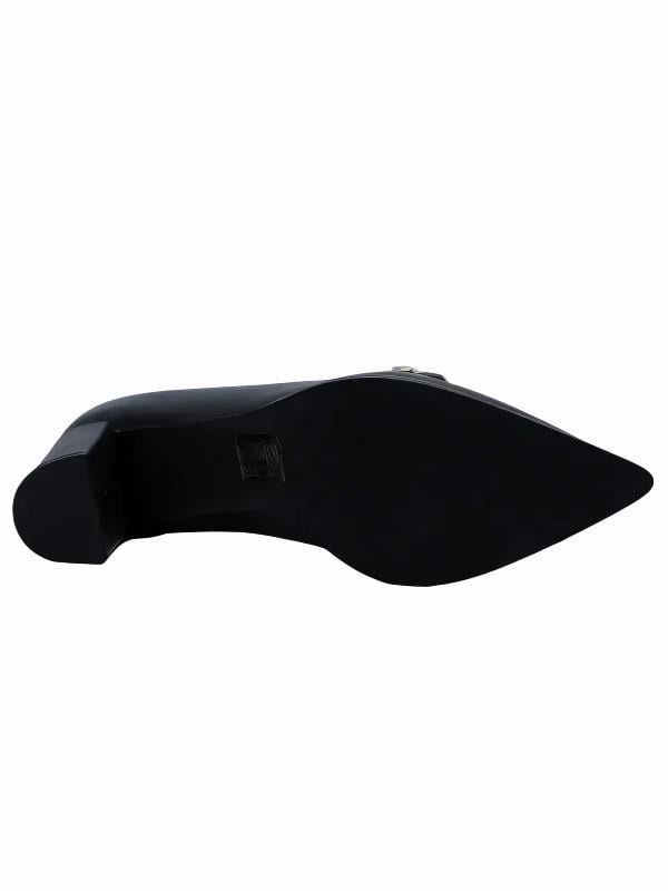 POLETTO  HAKİKİ DERİ SIYAH Ayakkabı Stiletto 9841 54