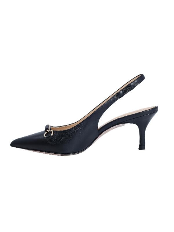 POLETTO  HAKİKİ DERİ SIYAH Ayakkabı Stiletto 9841 121