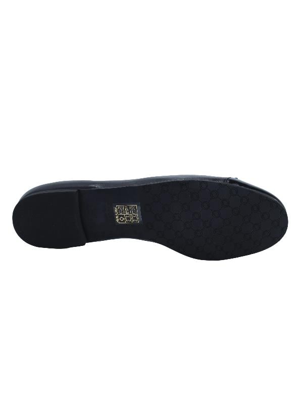 POLETTO  HAKİKİ DERİ SIYAH Babet Kapalı 071 01