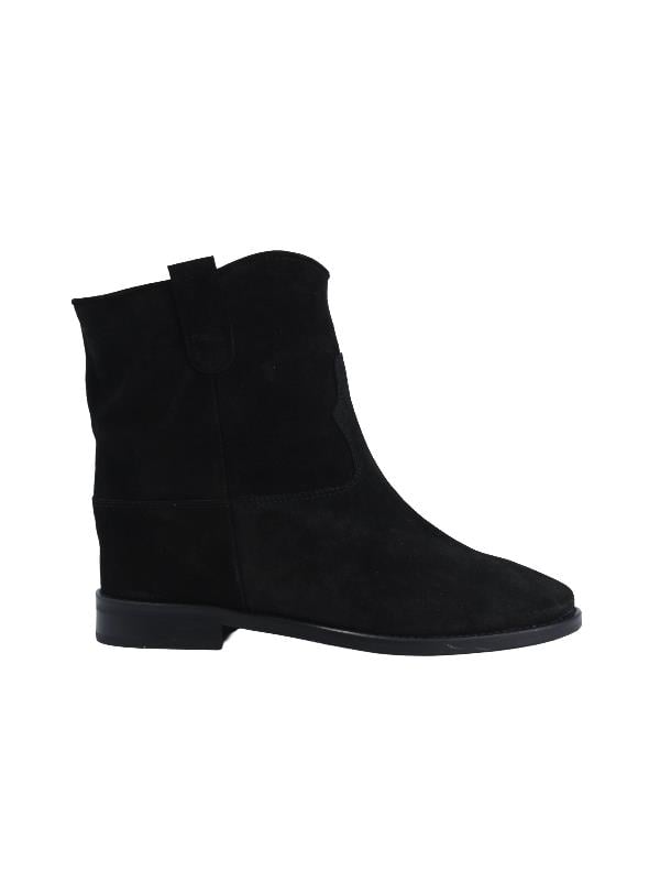 POLETTO  HAKİKİ DERİ SIYAH Bot Düz  482 02