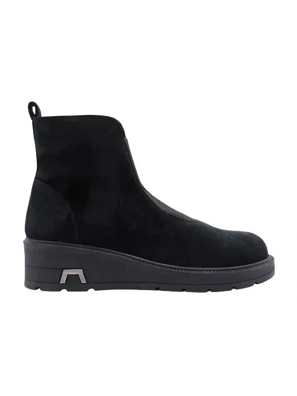 POLETTO  HAKİKİ DERİ SIYAH Bot Düz  7318 94 S